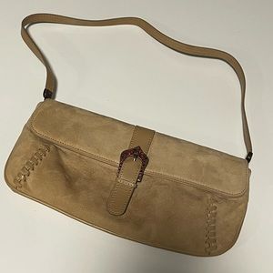52 Suede Handbag Italian Leather